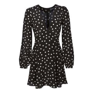 Réalisation Par The Kate Dress - Black & White Spot